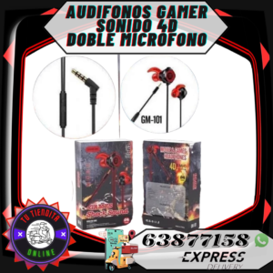 AUDIFONOS GAMER DOBLE MICROFONO